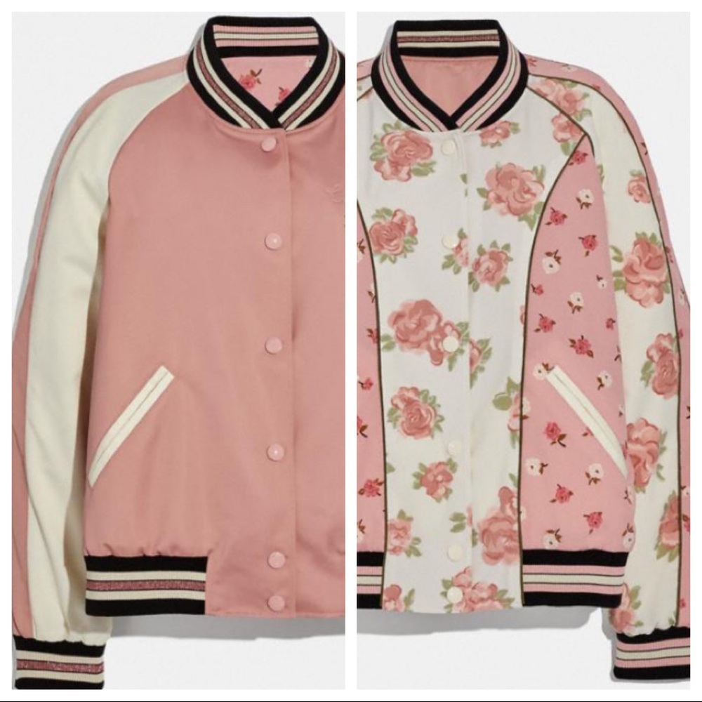 Coach reversible bomber jacket